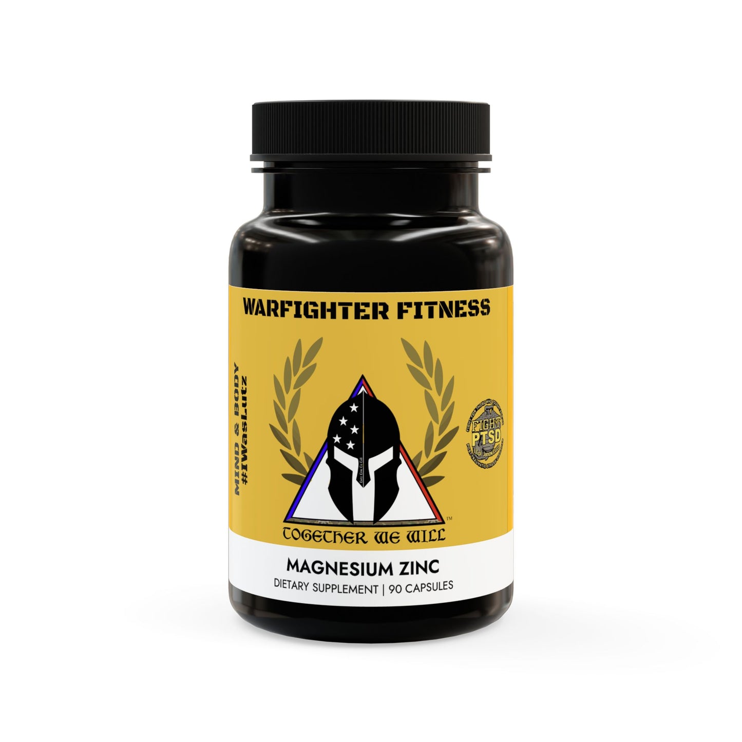 Magnesium Zinc Supplement (90 Capsules)