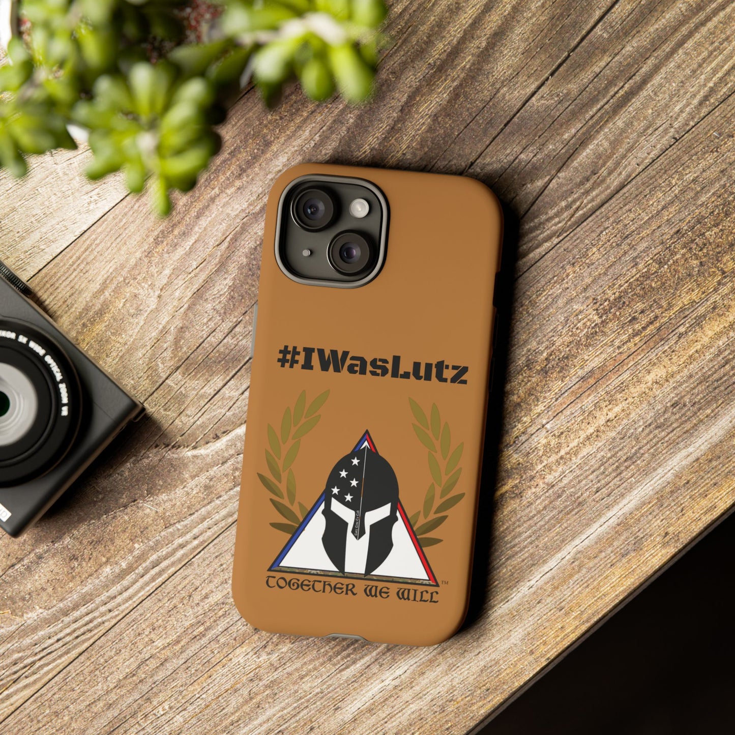 #IWasLutz Tough Cases - Custom Phone Case with - Durable and Stylish Protection for Proud Supporters