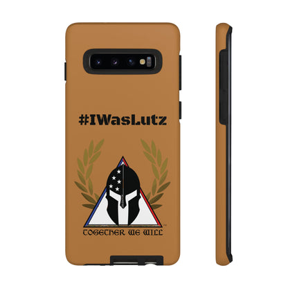 #IWasLutz Tough Cases - Custom Phone Case with - Durable and Stylish Protection for Proud Supporters