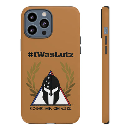 #IWasLutz Tough Cases - Custom Phone Case with - Durable and Stylish Protection for Proud Supporters