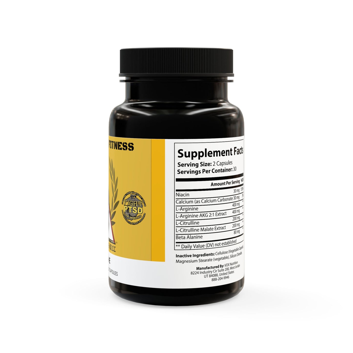 L-Arginine Supplement (60 Capsules)