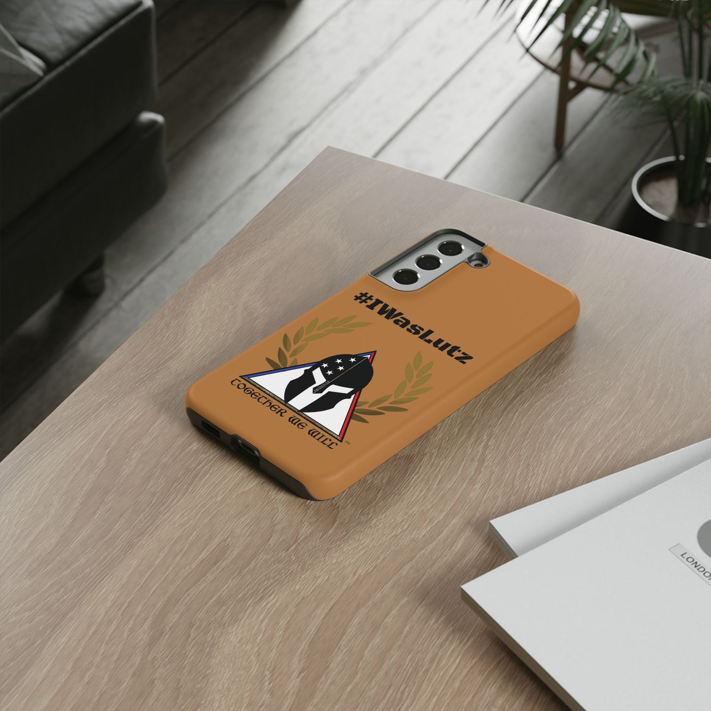 #IWasLutz Tough Cases - Custom Phone Case with - Durable and Stylish Protection for Proud Supporters