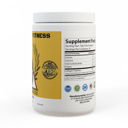 Collagen Peptides Type I & III Supplement (350g, 12.3oz)