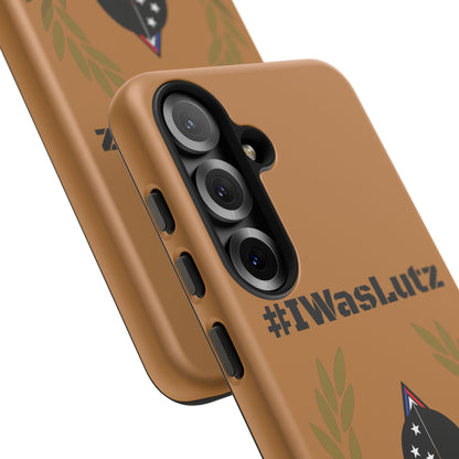 #IWasLutz Tough Cases - Custom Phone Case with - Durable and Stylish Protection for Proud Supporters