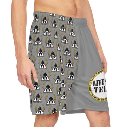 "Live to Tell" Graphic Athletic Shorts