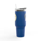 Patriotic Insulated Travel Mug - 40oz for Adventurers