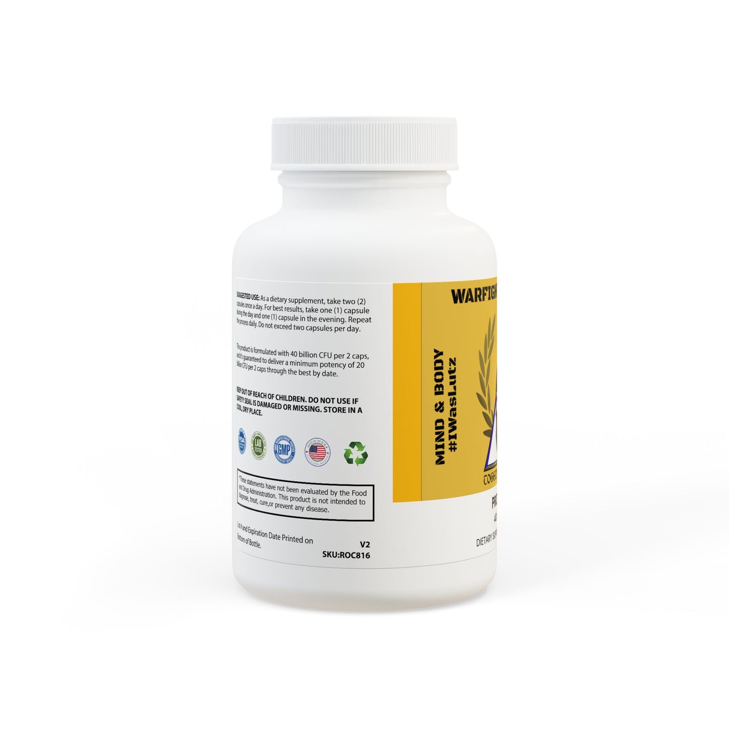 Probiotics Supplement (60 Capsules)