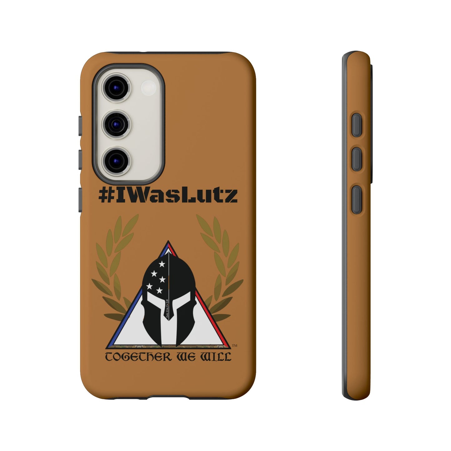 #IWasLutz Tough Cases - Custom Phone Case with - Durable and Stylish Protection for Proud Supporters