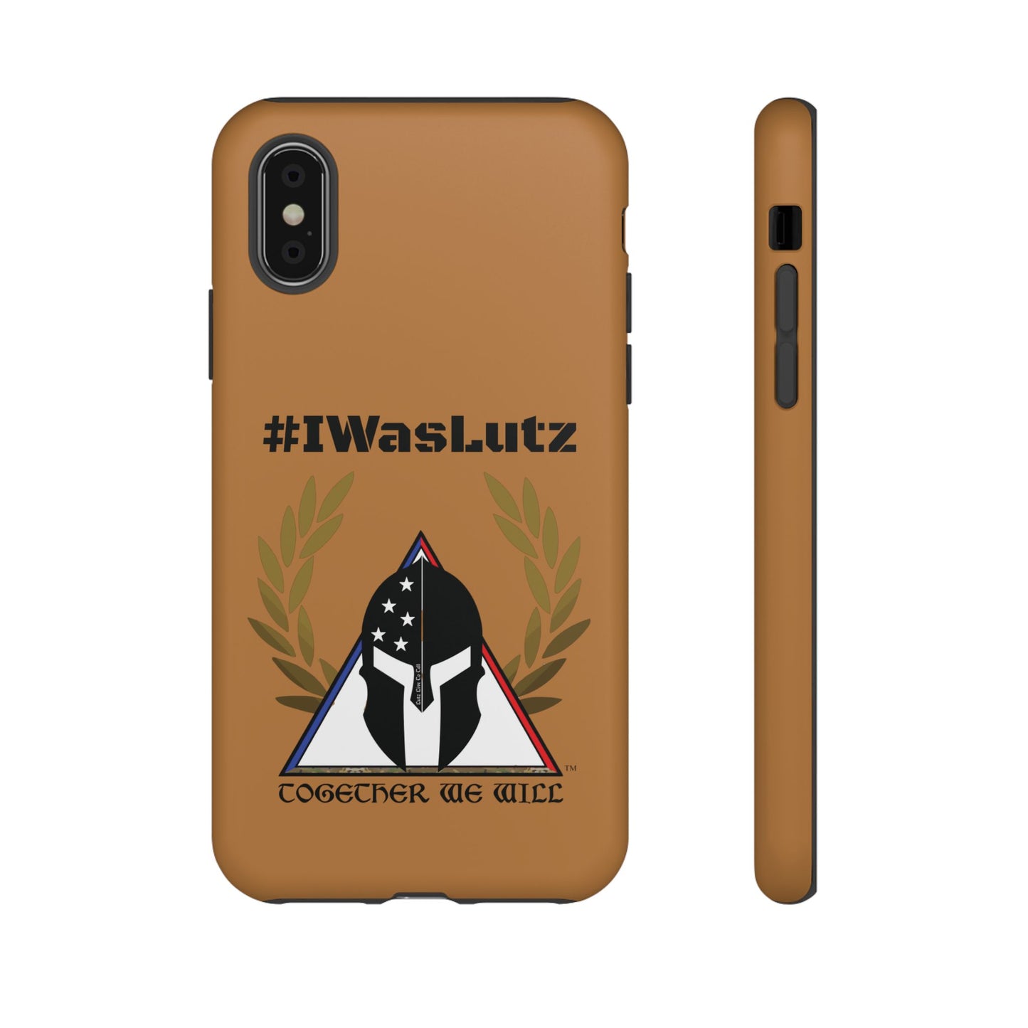 #IWasLutz Tough Cases - Custom Phone Case with - Durable and Stylish Protection for Proud Supporters
