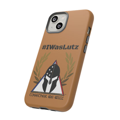 #IWasLutz Tough Cases - Custom Phone Case with - Durable and Stylish Protection for Proud Supporters