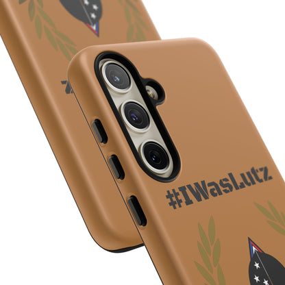 #IWasLutz Tough Cases - Custom Phone Case with - Durable and Stylish Protection for Proud Supporters