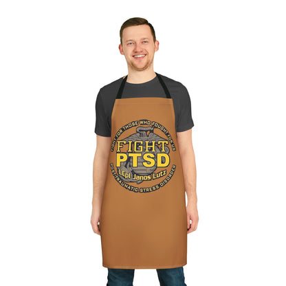 PTSD Awareness Apron, Support Veterans Cooking Apparel, Unique Gift for Chef, Anti-Stress Kitchen Decor, Fight PTSD Apron