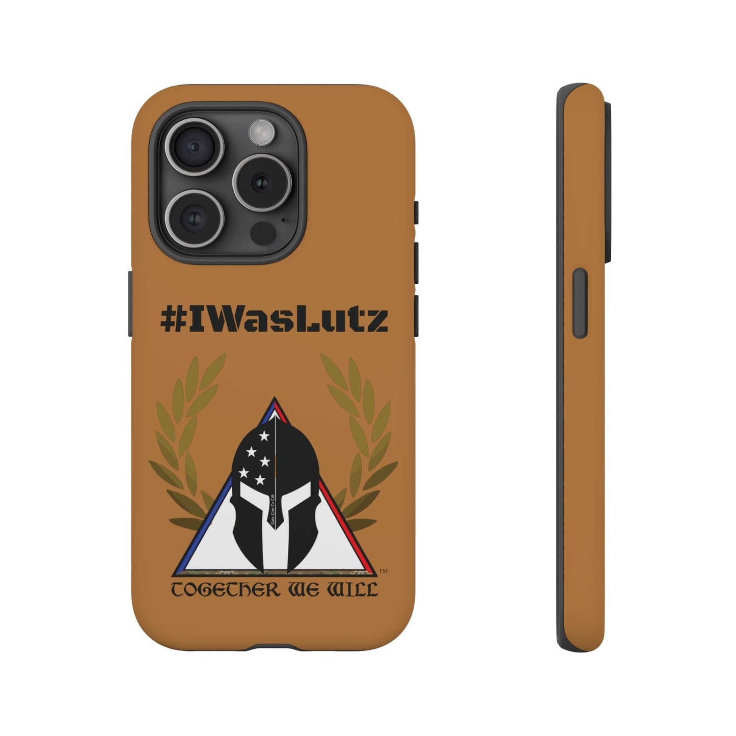 #IWasLutz Tough Cases - Custom Phone Case with - Durable and Stylish Protection for Proud Supporters