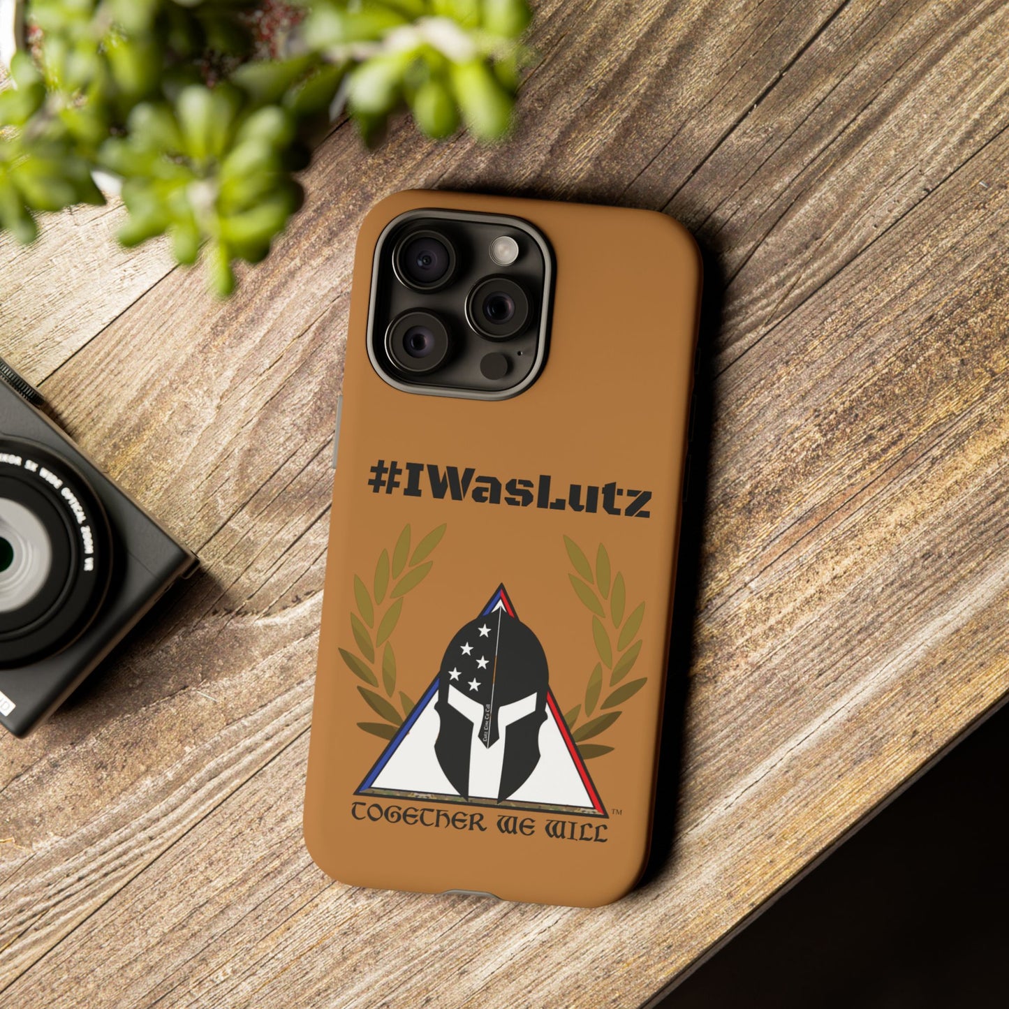 #IWasLutz Tough Cases - Custom Phone Case with - Durable and Stylish Protection for Proud Supporters