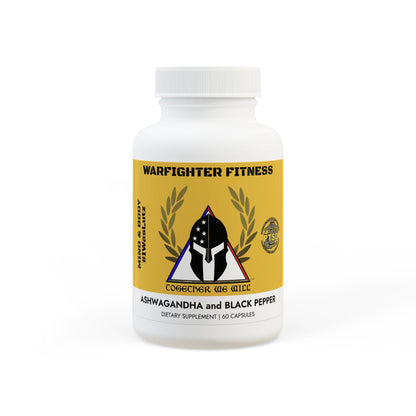 Ashwagandha and Black Pepper Supplement (60 capsules)