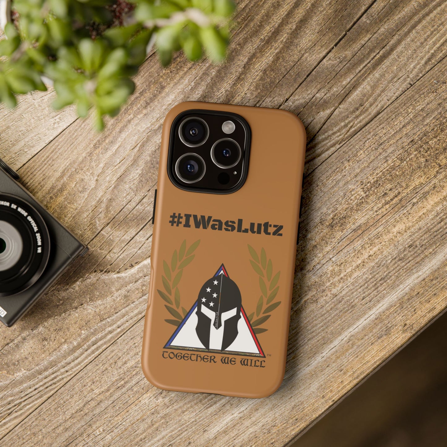 #IWasLutz Tough Cases - Custom Phone Case with - Durable and Stylish Protection for Proud Supporters