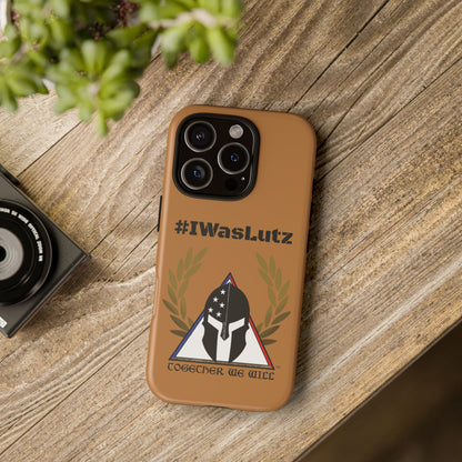 #IWasLutz Tough Cases - Custom Phone Case with - Durable and Stylish Protection for Proud Supporters