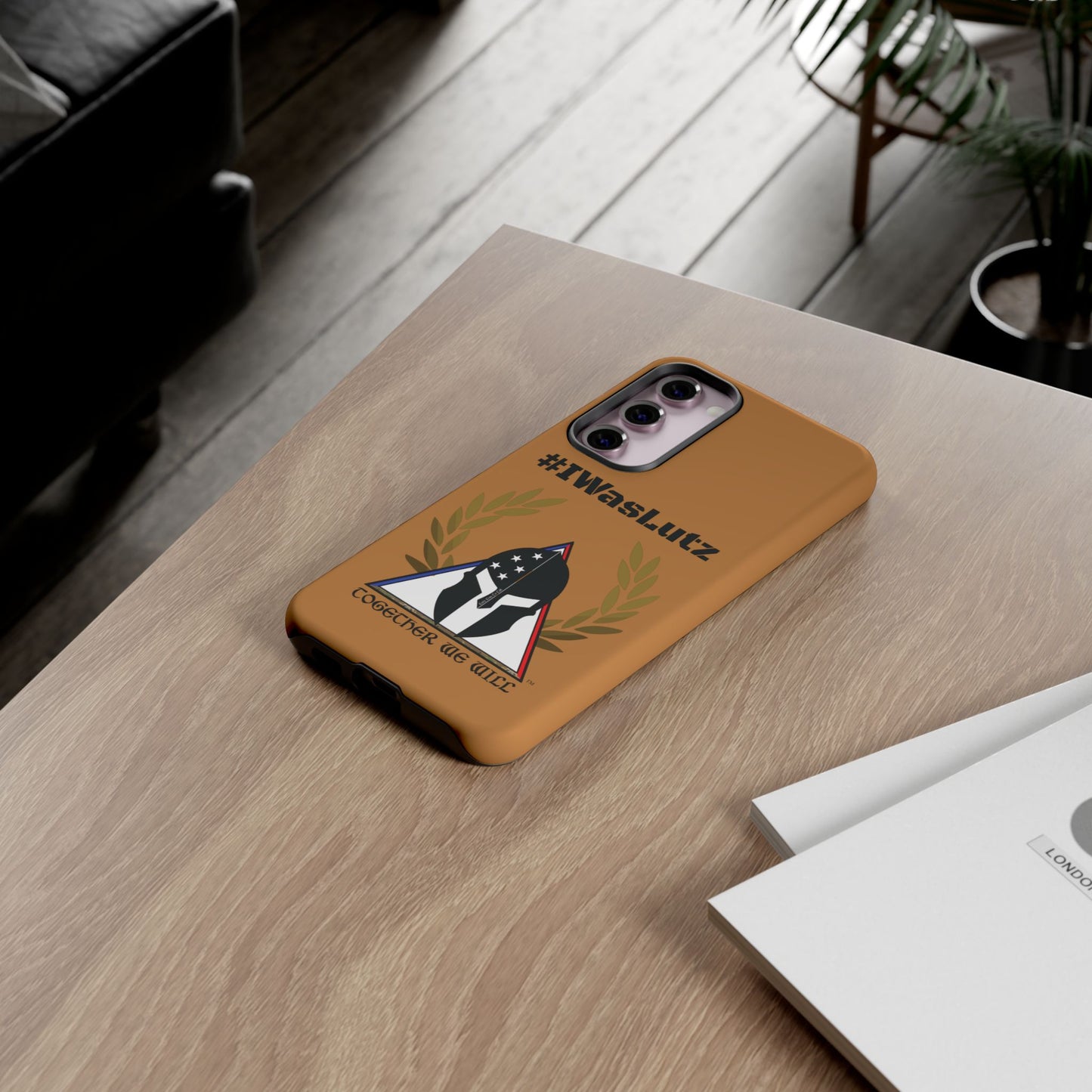 #IWasLutz Tough Cases - Custom Phone Case with - Durable and Stylish Protection for Proud Supporters