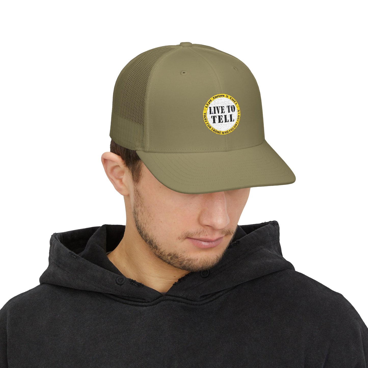 Live to Tell Snapback Trucker Cap - Casual Style for Every Adventure