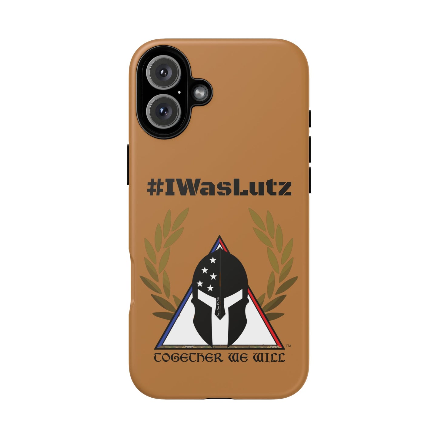 #IWasLutz Tough Cases - Custom Phone Case with - Durable and Stylish Protection for Proud Supporters
