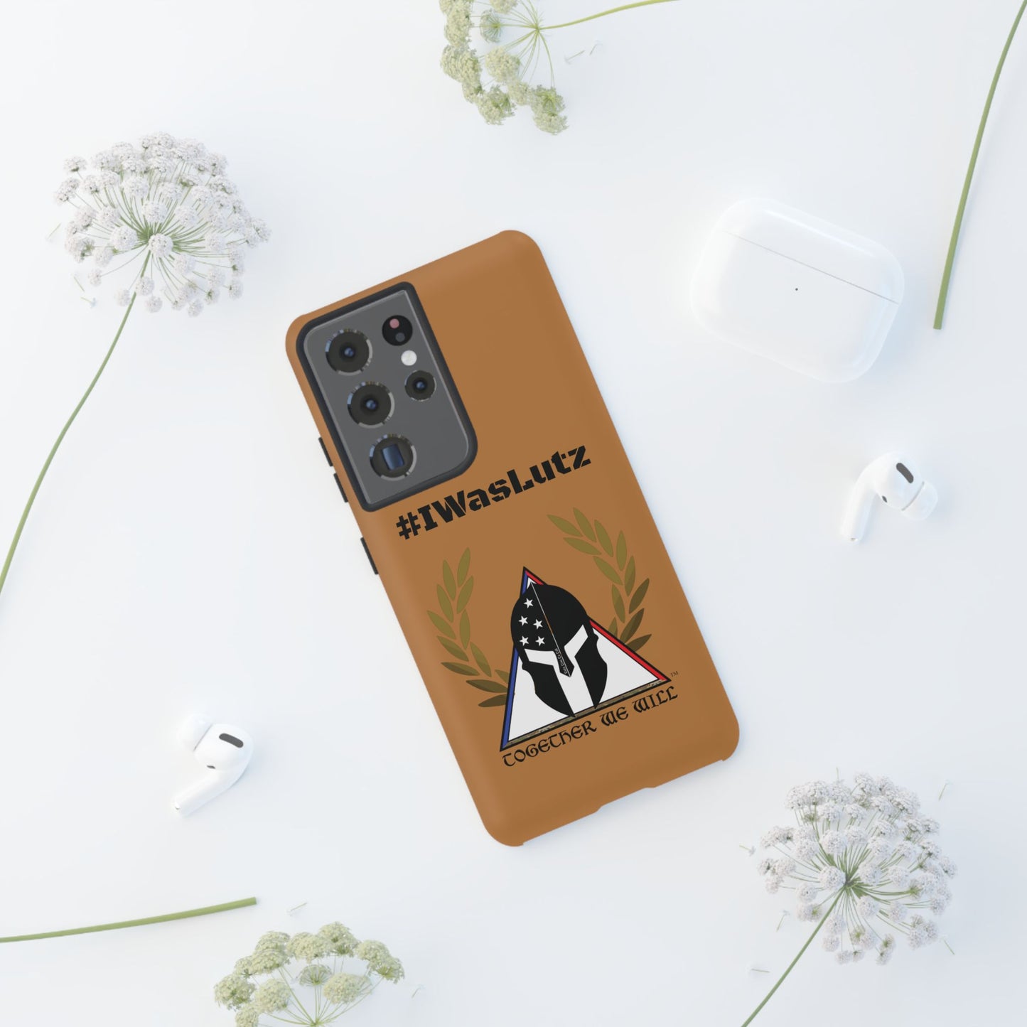 #IWasLutz Tough Cases - Custom Phone Case with - Durable and Stylish Protection for Proud Supporters