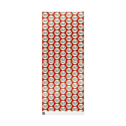 Christmas Penguin Wrapping Paper Roll – Festive Red Holiday Gift Wrap