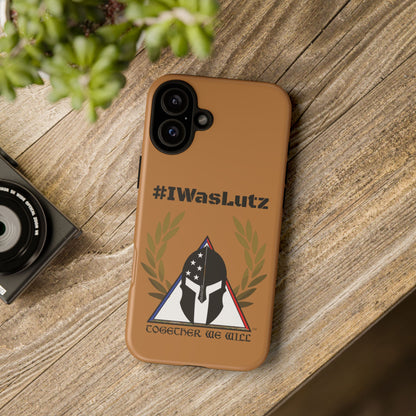 #IWasLutz Tough Cases - Custom Phone Case with - Durable and Stylish Protection for Proud Supporters