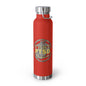 Copper Insulated Water Bottle | Fight PTSD Design | 22oz Travel Flask