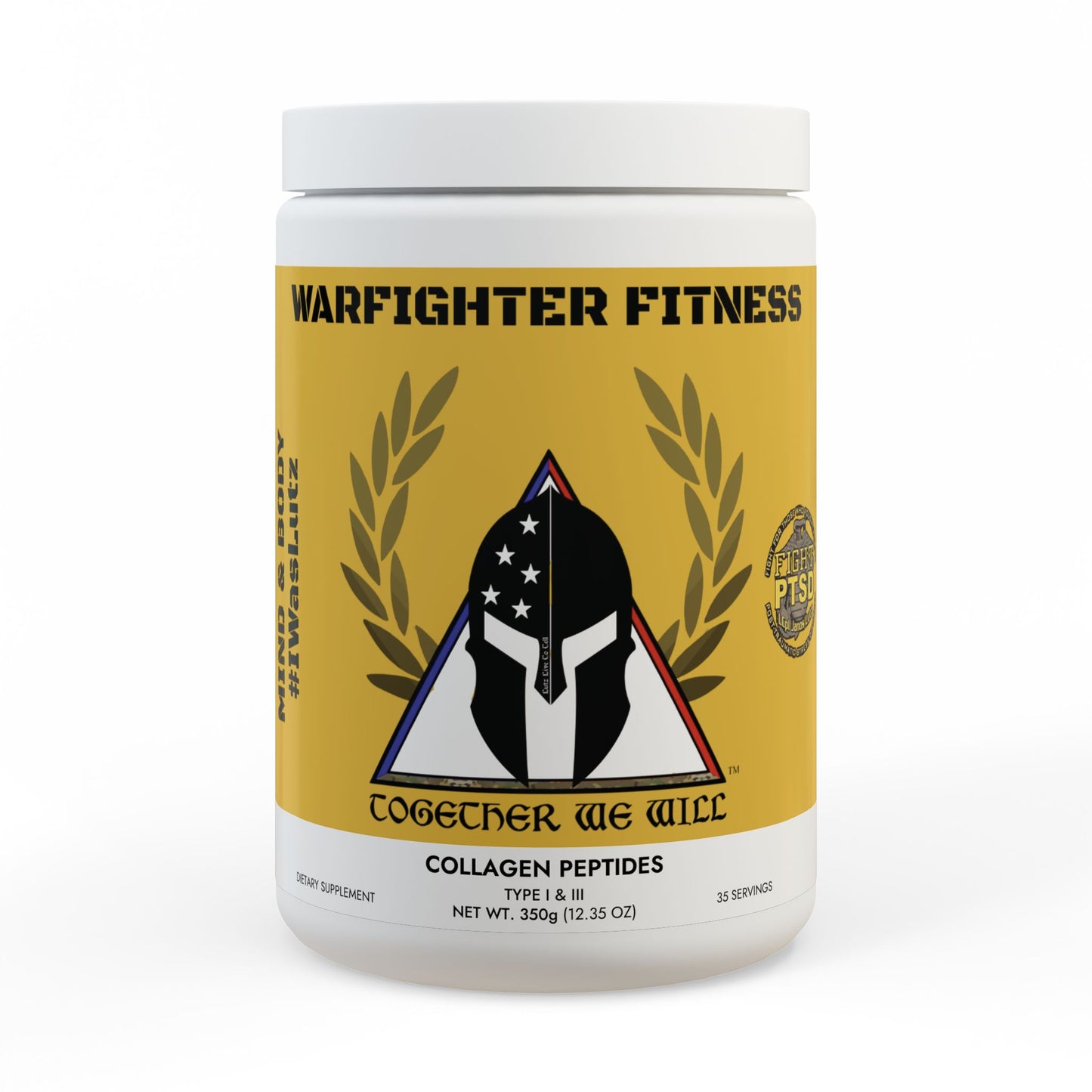 Collagen Peptides Type I & III Supplement (350g, 12.3oz)