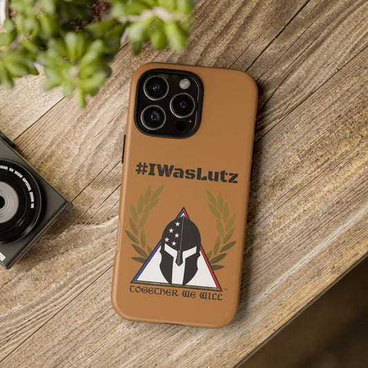 #IWasLutz Tough Cases - Custom Phone Case with - Durable and Stylish Protection for Proud Supporters