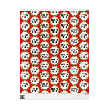 Christmas Penguin Wrapping Paper Roll – Festive Red Holiday Gift Wrap