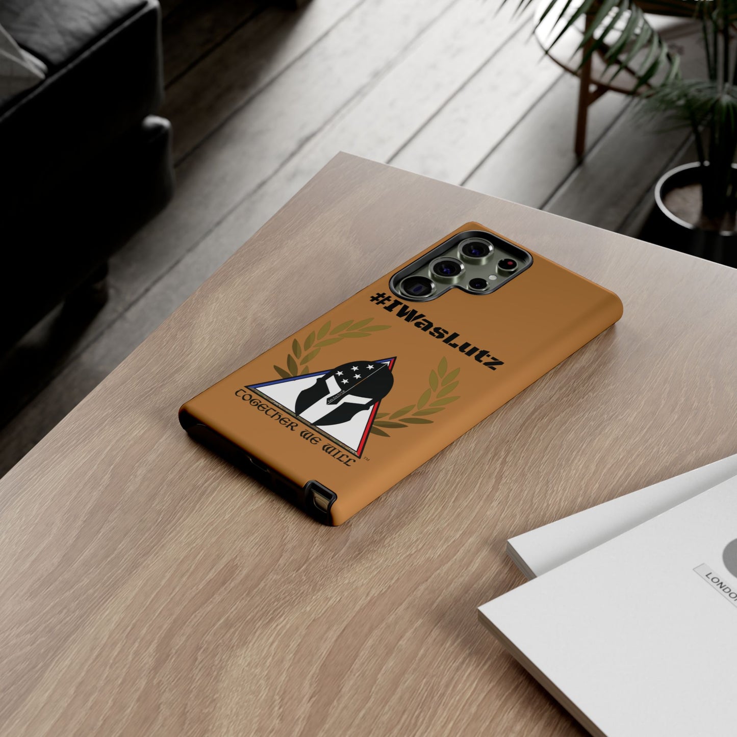 #IWasLutz Tough Cases - Custom Phone Case with - Durable and Stylish Protection for Proud Supporters