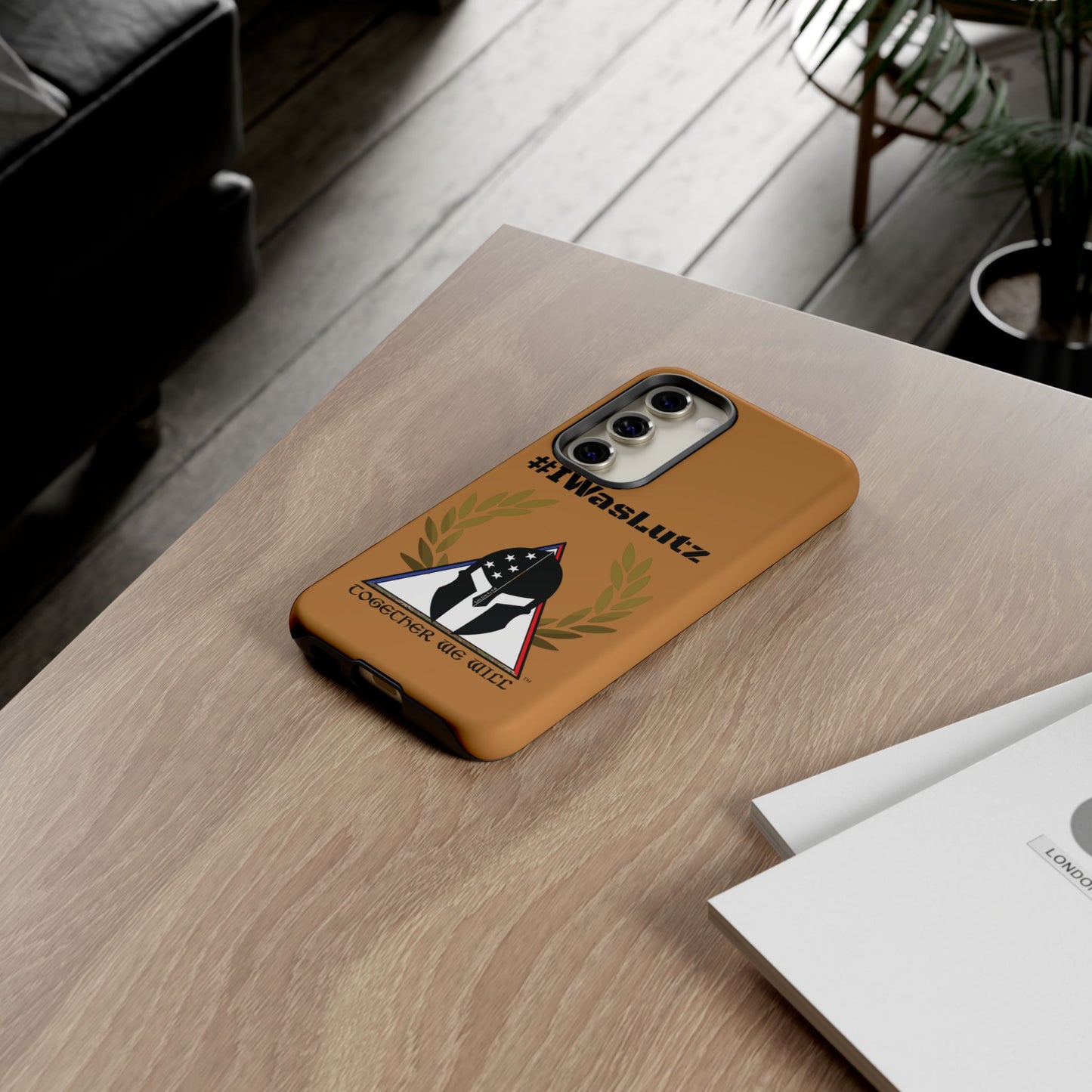#IWasLutz Tough Cases - Custom Phone Case with - Durable and Stylish Protection for Proud Supporters