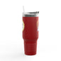 Patriotic Insulated Travel Mug - 40oz for Adventurers