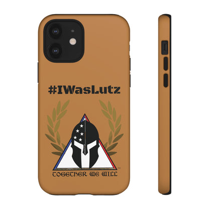 #IWasLutz Tough Cases - Custom Phone Case with - Durable and Stylish Protection for Proud Supporters