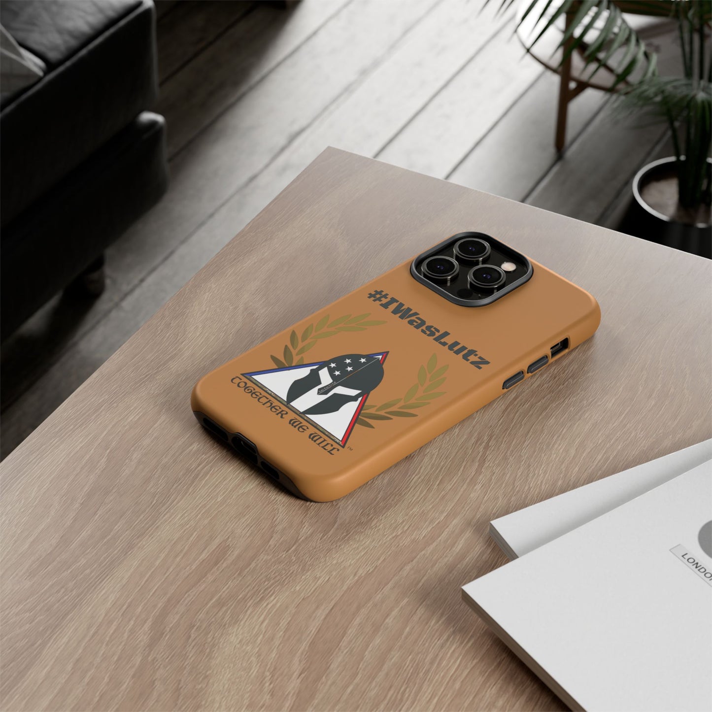 #IWasLutz Tough Cases - Custom Phone Case with - Durable and Stylish Protection for Proud Supporters
