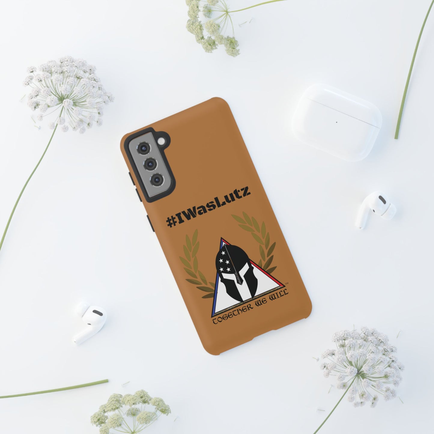 #IWasLutz Tough Cases - Custom Phone Case with - Durable and Stylish Protection for Proud Supporters