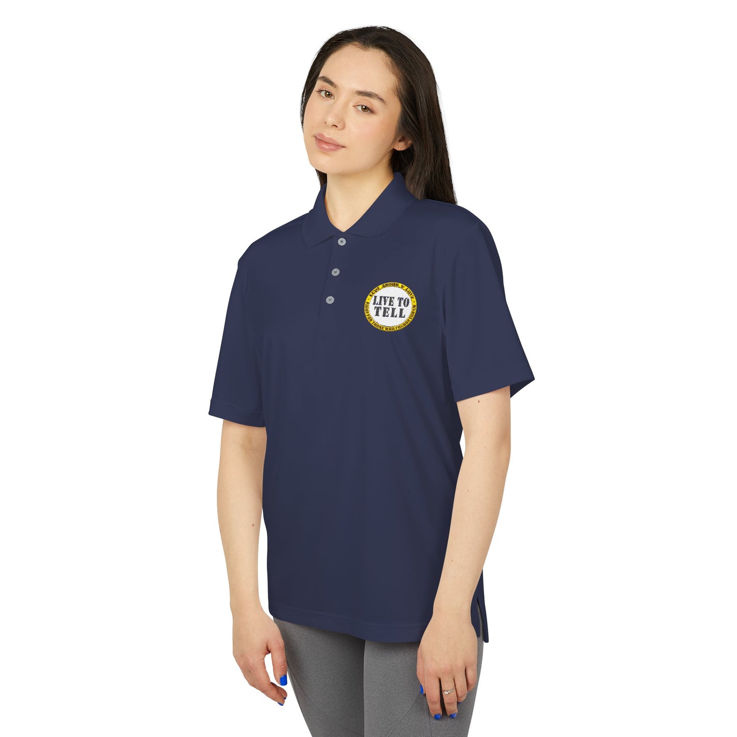 Live to Tell - Adidas Unisex Performance Polo