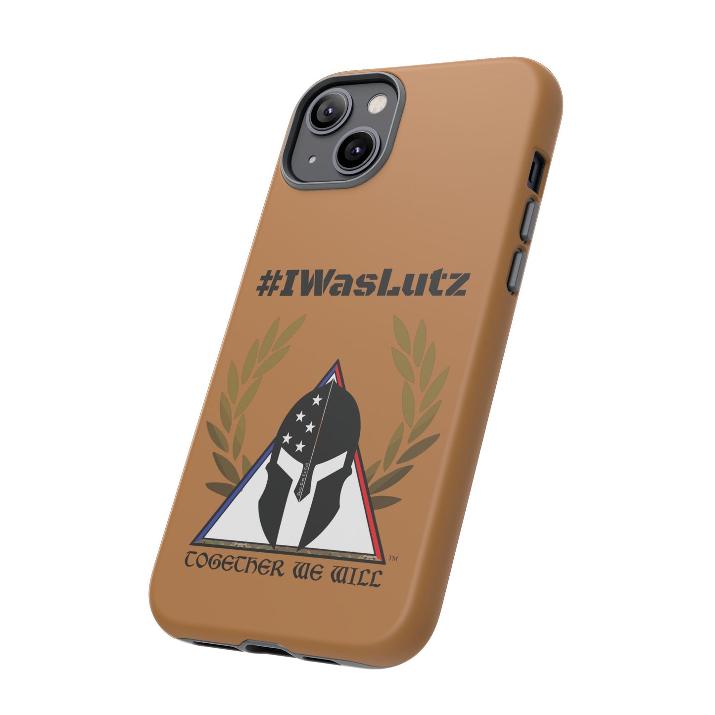 #IWasLutz Tough Cases - Custom Phone Case with - Durable and Stylish Protection for Proud Supporters