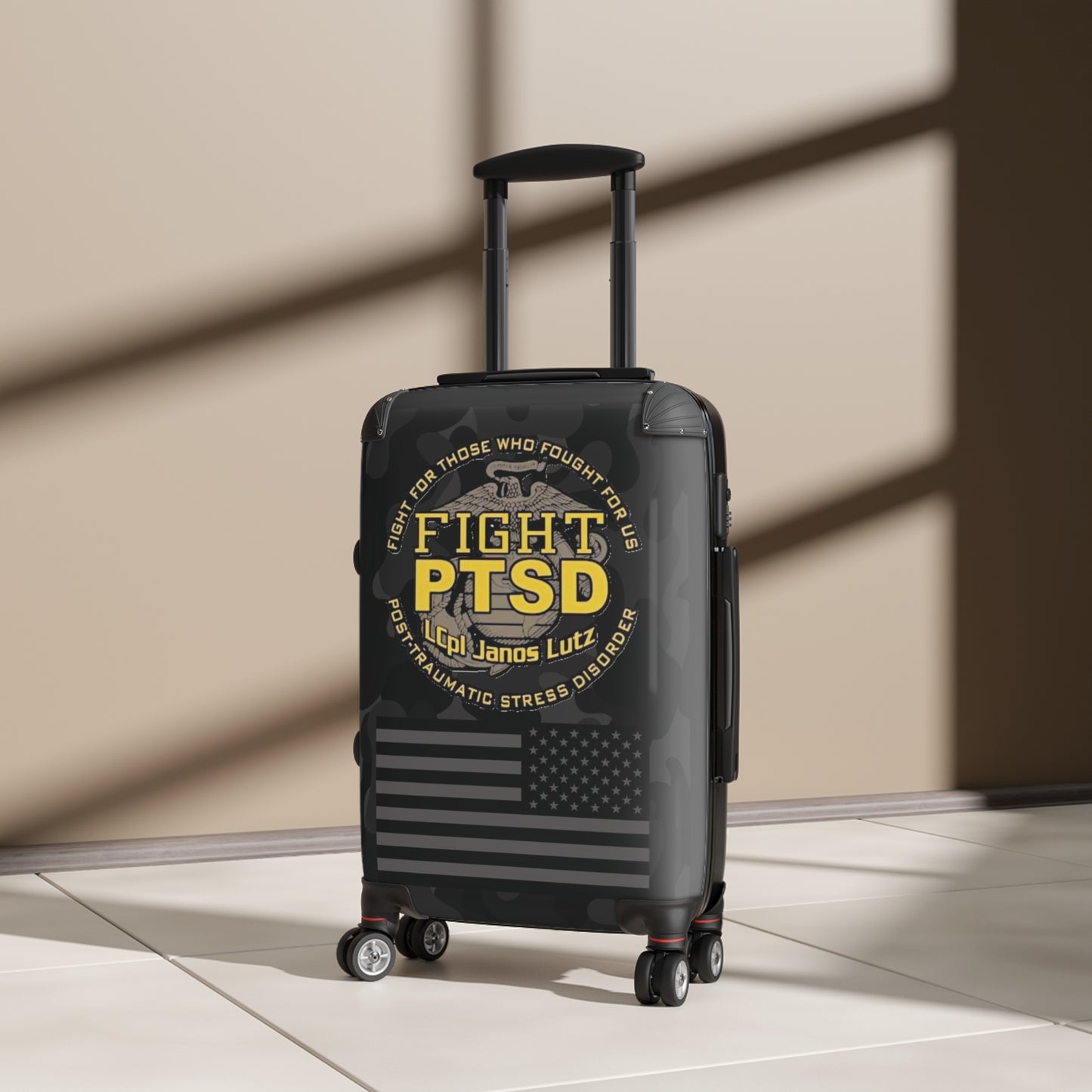 Fight PTSD Suitcase