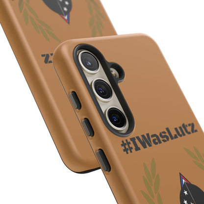 #IWasLutz Tough Cases - Custom Phone Case with - Durable and Stylish Protection for Proud Supporters